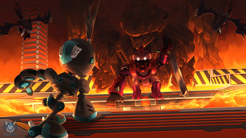 Showcased artwork